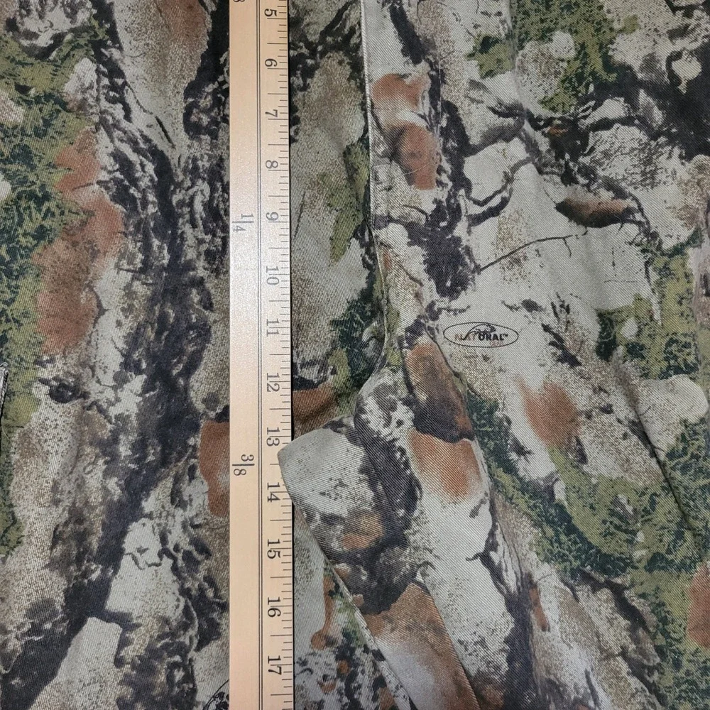 Yukon Gear Mens Natural Gear SCII Camo Cargo Hunting Pants Size L Adjustable